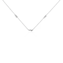 Histoire d'Or Collier Astria Argent Blanc* Colliers|Colliers