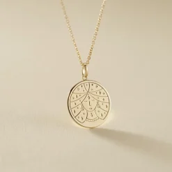 New Histoire d'Or Collier Astro Plaqué Or plaqué or jaune