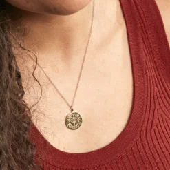 Hot Histoire d'Or Collier Astro Plaqué Or plaqué or jaune