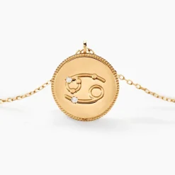 Online Histoire d'Or Collier Astrolae Or Jaune Diamant