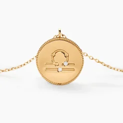 Hot Histoire d'Or Collier Astrolae Or Jaune Diamant