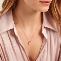 Histoire d'Or Collier Atieno Argent Rose Oxyde De Zirconium* Colliers|Colliers