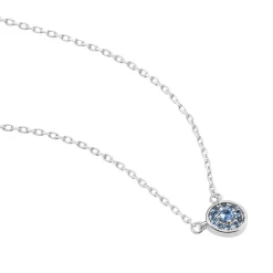 Hot Histoire d'Or Collier Auxana Argent Blanc Oxyde De Zirconium argent blanc oxyde rose