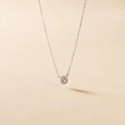 Histoire d'Or Collier Auxana Argent Blanc Oxyde De Zirconium* Colliers|Colliers