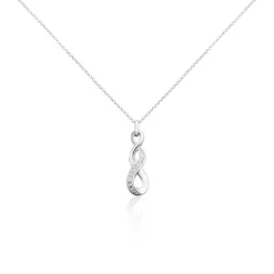 Histoire d'Or Collier Ayhan Argent Blanc Oxyde De Zirconium* Colliers|Colliers