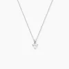 Clearance Histoire d'Or Collier Azenor Argent Blanc Oxyde De Zirconium