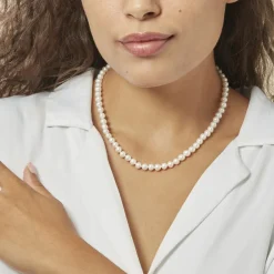 Hot Histoire d'Or Collier Baroque Or Jaune Perle De Culture