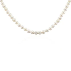 New Histoire d'Or Collier Baroque Or Jaune Perle De Culture