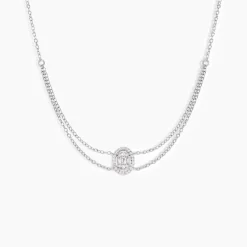 Histoire d'Or Collier Baroque Party Argent Blanc Oxyde De Zirconium* Colliers|Ras De Cou