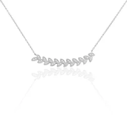 Online Histoire d'Or Collier Basceis Argent Oxyde