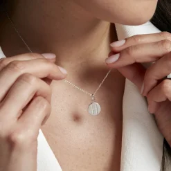 Online Histoire d'Or Collier Basceis Argent Oxyde