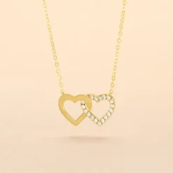 Histoire d'Or Collier Bassam Or Jaune Oxydes De Zirconium* Colliers|Colliers