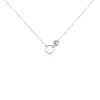 New Histoire d'Or Collier Bastiano Argent Blanc Oxyde De Zirconium