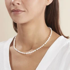 Histoire d'Or Collier Billes Or Jaune Perle De Culture