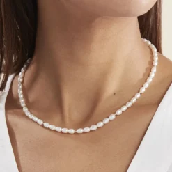 Histoire d'Or Collier Billes Or Jaune Perle De Culture