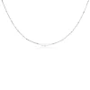 Hot Histoire d'Or Collier Blaine Argent Blanc Perle De Culture