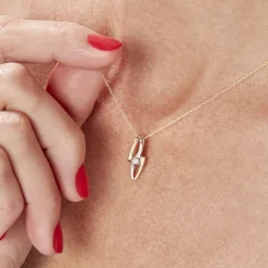 Histoire d'Or Collier Blandine Or Bicolore Diamant