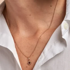 Discount Histoire d'Or Collier Bobbie Plaqué Or Jaune Oxyde De Zirconium