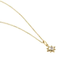 Online Histoire d'Or Collier Bobbie Plaqué Or Jaune Oxyde De Zirconium