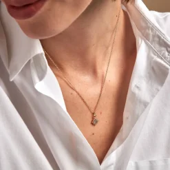 Online Histoire d'Or Collier Bobbie Plaqué Or Jaune Oxyde De Zirconium