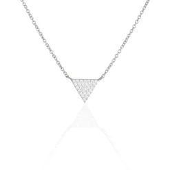 Sale Histoire d'Or Collier Brendana Argent Blanc Oxyde De Zirconium