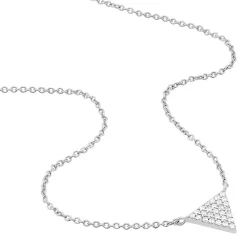 Sale Histoire d'Or Collier Brendana Argent Blanc Oxyde De Zirconium