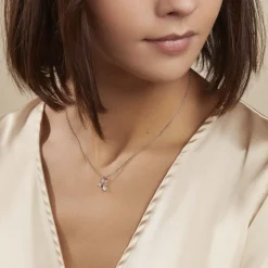 Histoire d'Or Collier Briaga Argent Blanc Oxyde De Zirconium* Colliers|Colliers