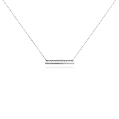 Discount Histoire d'Or Collier Bronwen Argent Blanc