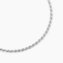 Histoire d'Or Collier Cacilda Maille Corde Argent Blanc* Colliers|Colliers