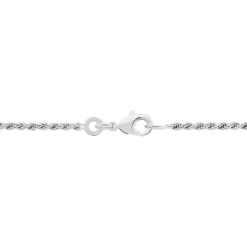 Histoire d'Or Collier Cacilda Maille Corde Argent Blanc* Colliers|Colliers