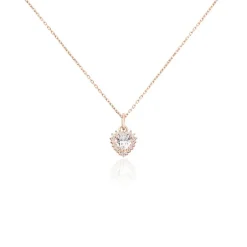 Clearance Histoire d'Or Collier Calvi De Zirconium argent rose oxyde