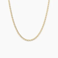 Histoire d'Or Collier Capucin Or Jaune Maille Marine Plate* Colliers|Colliers