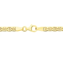 Clearance Histoire d'Or Collier Capucin Or Jaune Maille Marine Plate