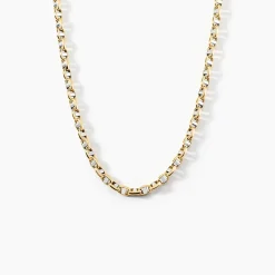 Sale Histoire d'Or Collier Carlo Or Bicolore Maille Marine Ronde