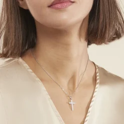 Histoire d'Or Collier Carola Argent Blanc Oxyde De Zirconium* Colliers|Colliers