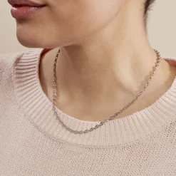 Clearance Histoire d'Or Collier Carrus Argent Blanc