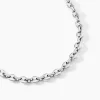 Histoire d'Or Collier Carrus Maille Grain De Cafe Argent Blanc* Colliers|Colliers