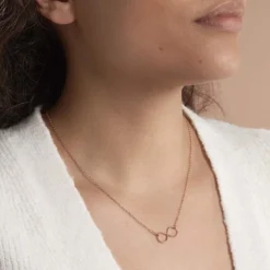 Discount Histoire d'Or Collier Castilla Argent Rose