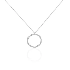 New Histoire d'Or Collier Catalina Argent Blanc Oxyde De Zirconium