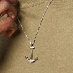 Histoire d'Or Collier Cedric Acier Blanc* Colliers|Colliers