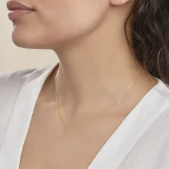 Clearance Histoire d'Or Collier Celene or jaune