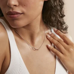 Histoire d'Or Collier Cherise Argent Blanc* Colliers|Colliers