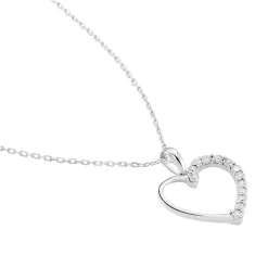 Histoire d'Or Collier Chlora Or Blanc Diamant* Colliers|Colliers