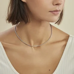 Histoire d'Or Collier Christine Argent Blanc* Colliers|Colliers