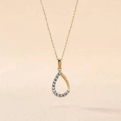 Histoire d'Or Collier Chrystalise Or Jaune Diamant* Colliers|Colliers