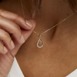 Histoire d'Or Collier Chrystalise Or Jaune Diamant* Colliers|Colliers