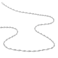 Histoire d'Or Collier Ciana Torsade Diamante Argent Blanc* Colliers|Colliers