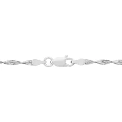 Histoire d'Or Collier Ciana Torsade Diamante Argent Blanc* Colliers|Colliers