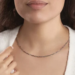 Histoire d'Or Collier Ciel Argent Blanc* Colliers|Colliers