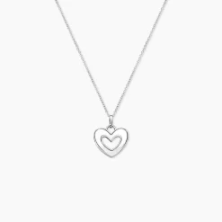 Online Histoire d'Or Collier Clarity Argent Blanc Nacre